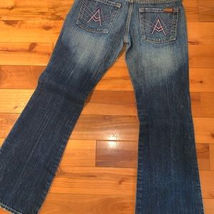 7 for all mankind jeans EUC size 28